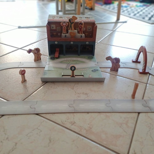 Little Dutch Racing Track Playset like new