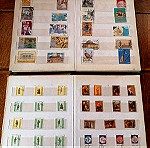  Δυο παλια μπλοκ με 300 γραμματόσημα