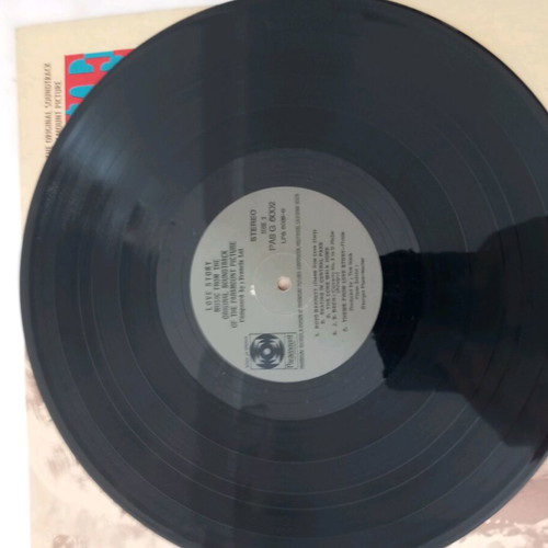 Foreign vinyl record used