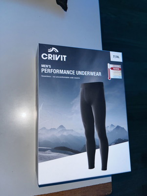 Crivit Performance Underwear new, black, size XL