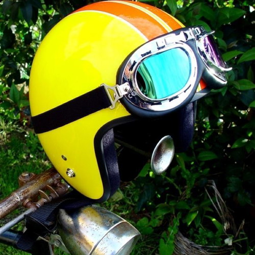 Κράνος μοτοσυκλέτας Avex Helmet Rally Antique VY511 μέγεθος L καινούργιο