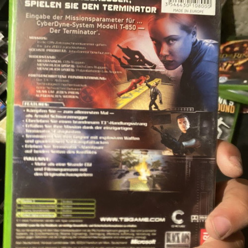 Terminator 3 Xbox game