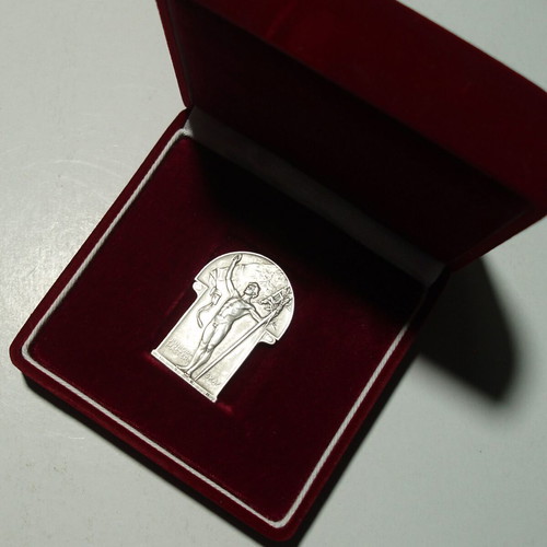 1928 Junior-Masterskap award medal silver used