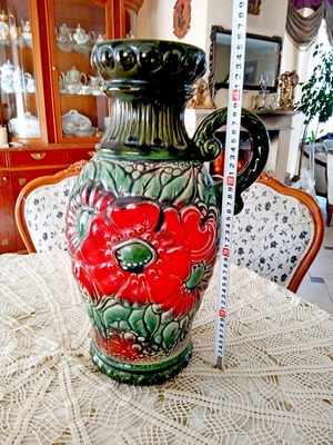 German vase vintage height 46 cm