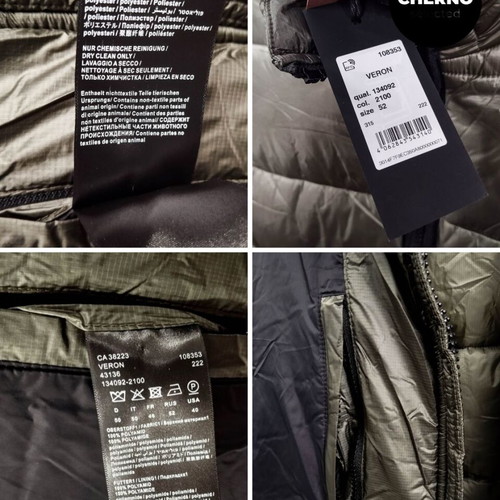 DRYKORN Veron Quilted Puffer Vest new, size L•XL, green