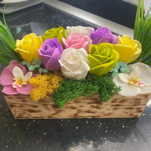 Soap rose bouquet new