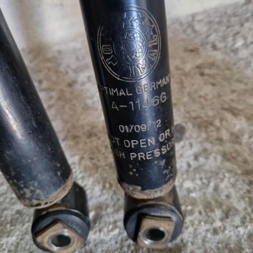 Rear shock absorbers used, set of 2 for BMW E46