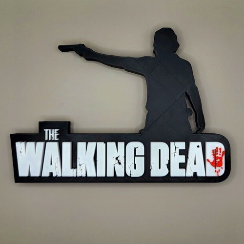 The Walking Dead logo like new