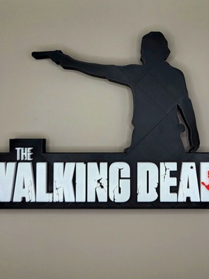 The Walking Dead logo like new