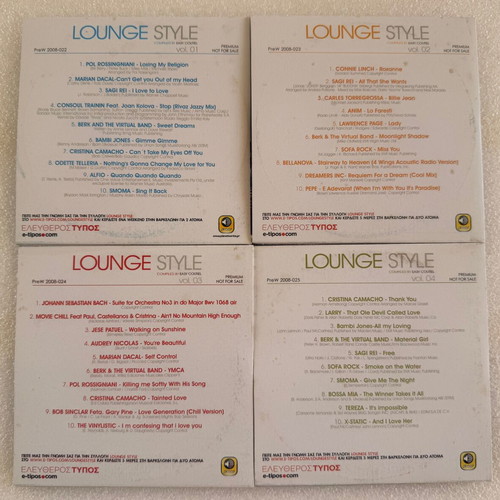 Lounge Style 4 CD Collection used