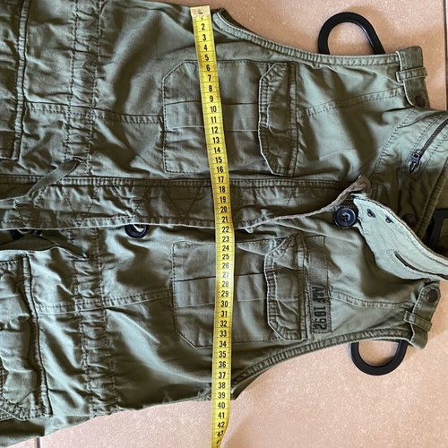 Abercrombie & Fitch women's sleeveless vest khaki like new, small