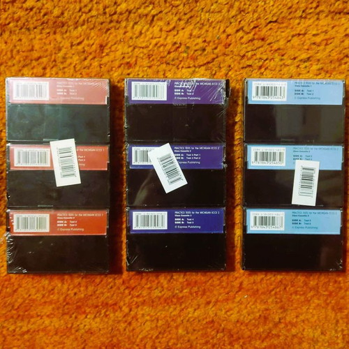 Practice Tests For The Michigan ECCE cassettes new, pack of 9