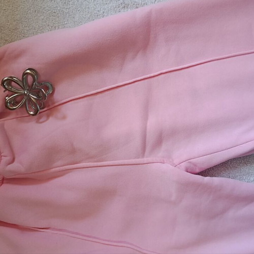 Shein pink joggers new, XS size, warm for cold days