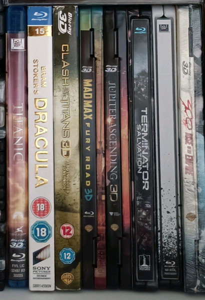 Blue rays steelbooks