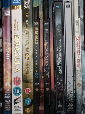 Blue rays steelbooks