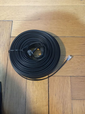 Telephone cable 6P4C (RJ11) 30 meters new
