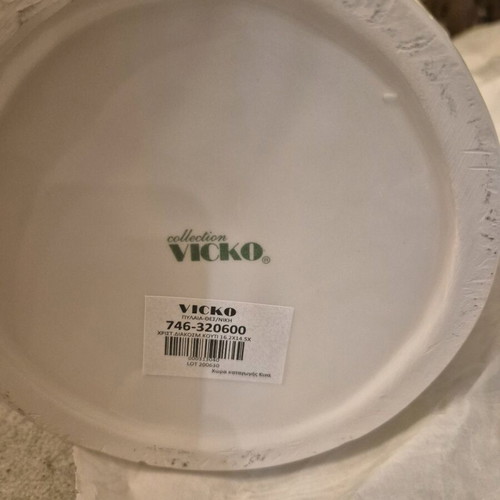 Santa Claus cookie jar 16×14 Vicko unused