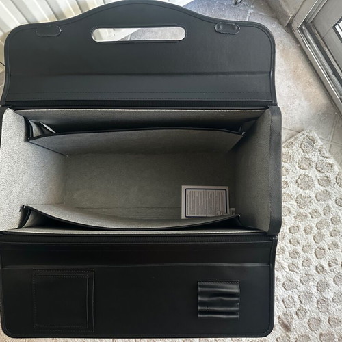 Bartuggi pilot case, waterproof, large capacity, black