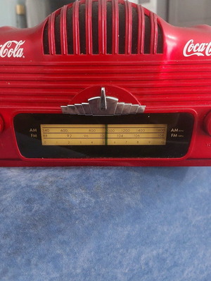 Ραδιόφωνο vintage Coca Cola καινούργιο, συλλεκτικό