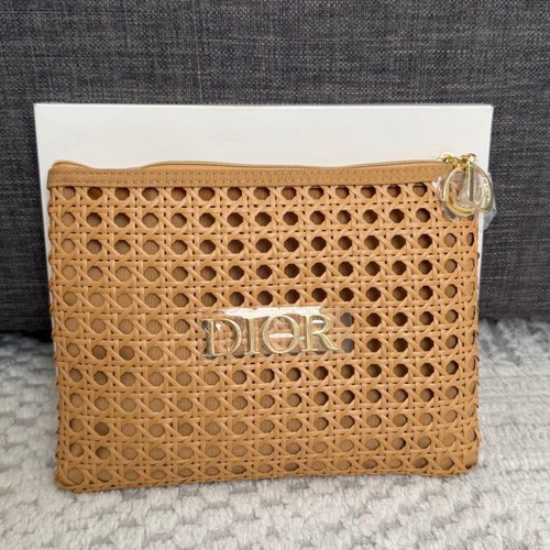 Dior collectible toiletry bag 2026 new, beige