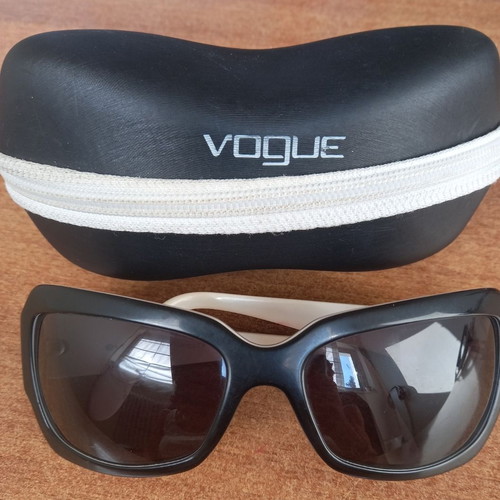Vogue sunglasses, black and white