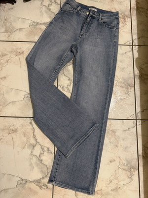 Positivo jeans pants size 42, blue, wide leg