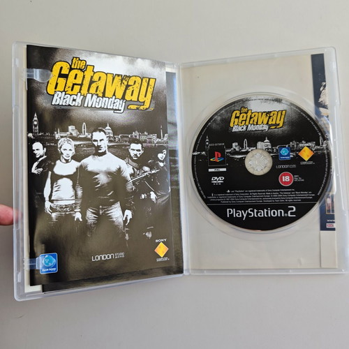 The Getaway Black Monday PS2 PAL used with manual