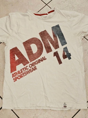 Admiral T-shirt, white, size M