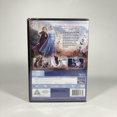 Disney Frozen II DVD new, with Greek subtitles