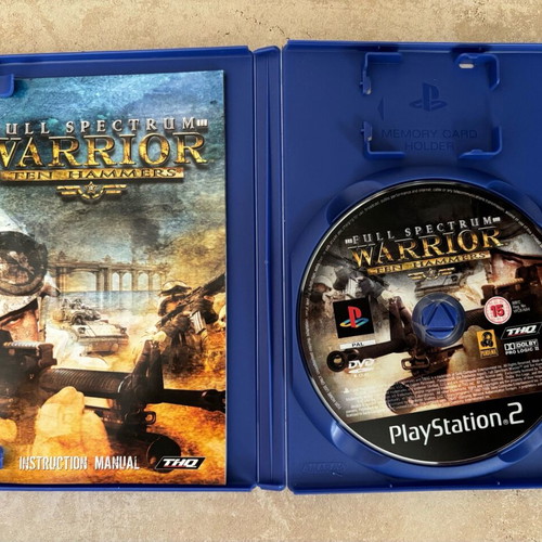 Full Spectrum Warrior PlayStation 2 English used complete
