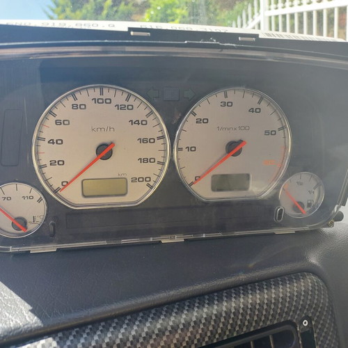 VW Polo 6N1 Instrument Cluster like new with blue lamps and nickel rings