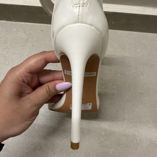 Migato white sandals size 39, new