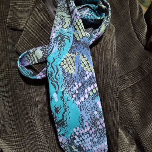 Men's tie like new, blue