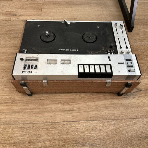 Philips Stereo 4500 Vintage Reel to Reel Tape Recorder