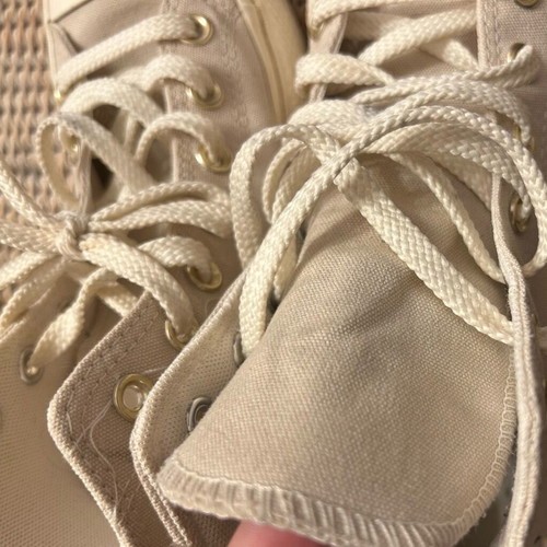 All Star Converse μπεζ μποτάκι δίπατο 37 σαν καινούργιο