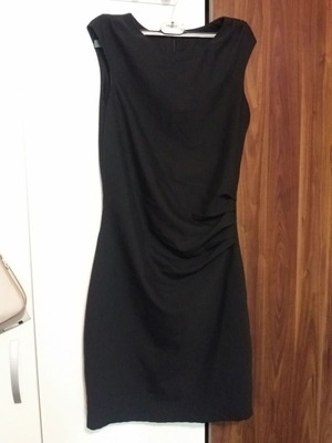 Elegant black dress like new, size S