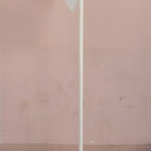 Vintage floor lamp single light like new, metal