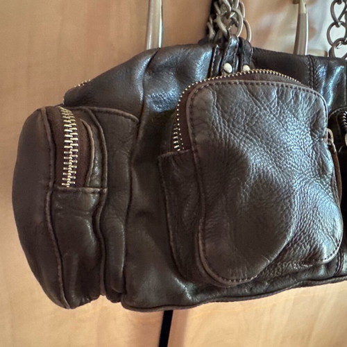 Medium shoulder bag like new with multiple external pockets