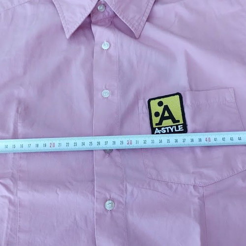 A-Style Pink Shirt XL like new with Graphic Logo