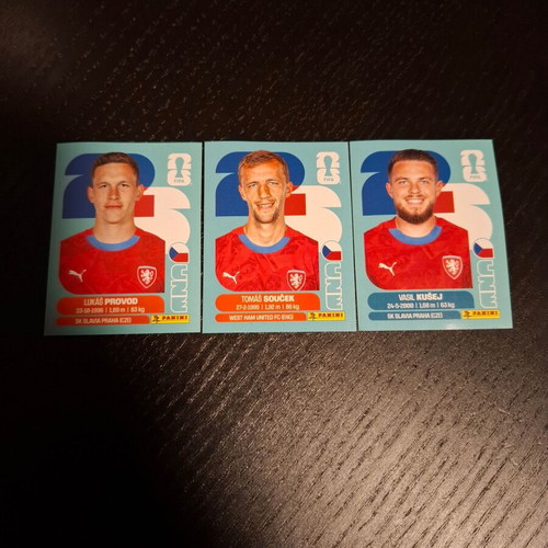 Czech Republic Players FIFA World Cup 2026 stickers new