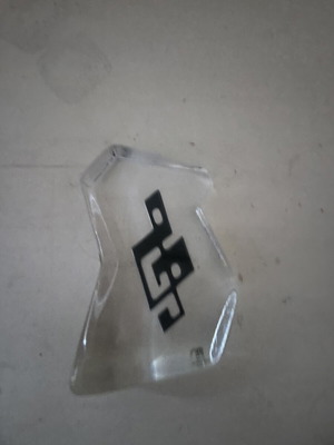 Glass decorative item new, rare sol key design from famous brand