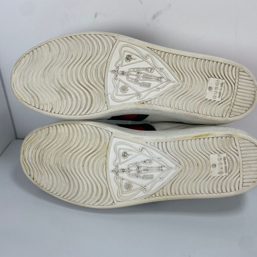 Gucci Ace leather sneakers used, size EU 40, white
