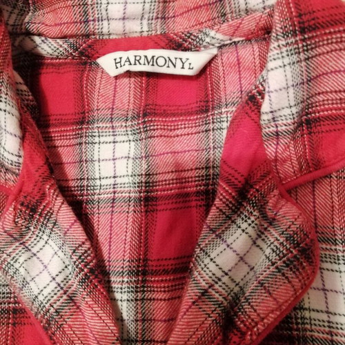 Harmony cotton flannel pajama set like new size L