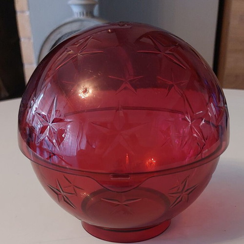 Tupperware Sphere Bowl purple with stars used