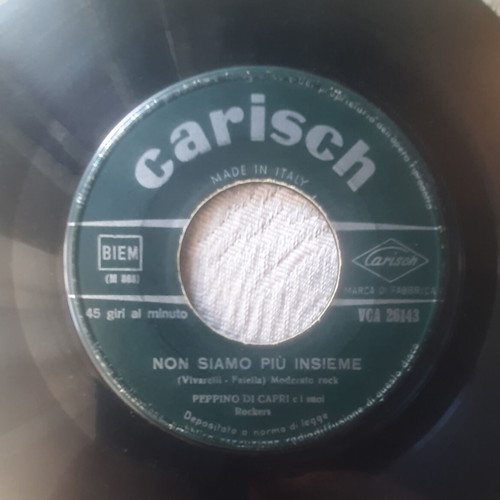 Pepino di Capri Let's Twist Again ιταλικό 7" single μεταχειρισμένο, pop