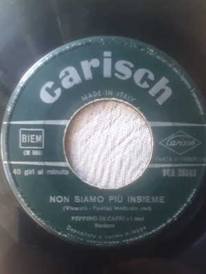 Pepino di Capri Let's Twist Again ιταλικό 7" single μεταχειρισμένο, pop