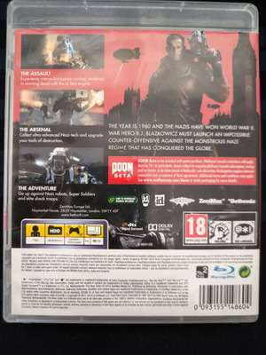 Wolfenstein The New Order PS3 game