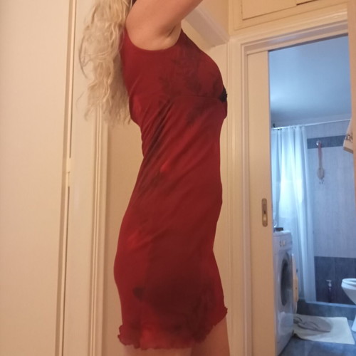 Heline dress like new, burgundy, size S