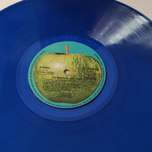The Beatles 1970-1976 collectible double blue vinyl new