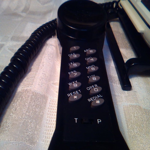 Helicopter Phone used, wired